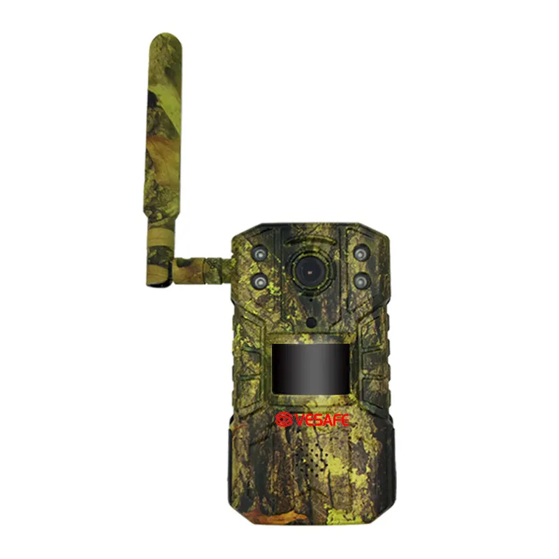 

4MP 1440p Hunting Trail Camera 4G SIM Card IP66 Waterproof PIR Motion Detection Wildlife Camera IR Night Vision