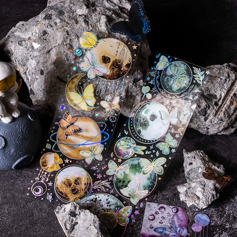 

2 шт./упаковка, наклейки-бабочки для домашних животных