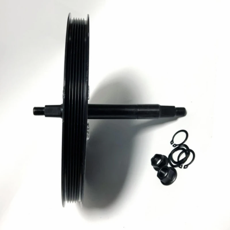 Fitness Equipment Parts Gym dynamic bike bearing parts belt plate home spinning bike flywheel disc center shaft exercise belt plate bearing parts
