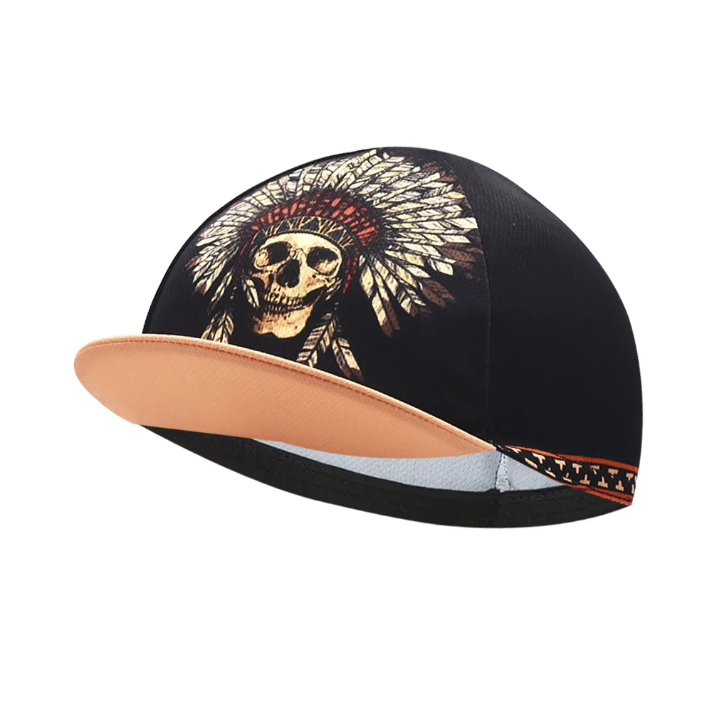 Retro Classic New Skull Cycling Cap's Breathable Quick Dry Bike Outdoor Road Bicycle Riding Hat's 5