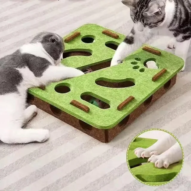 Scratching Posts For Indoor Cats Sisal Cat Scratching Post Kitten Interactive Toy Indoor Exercise Toy Entertainment Supplies 5