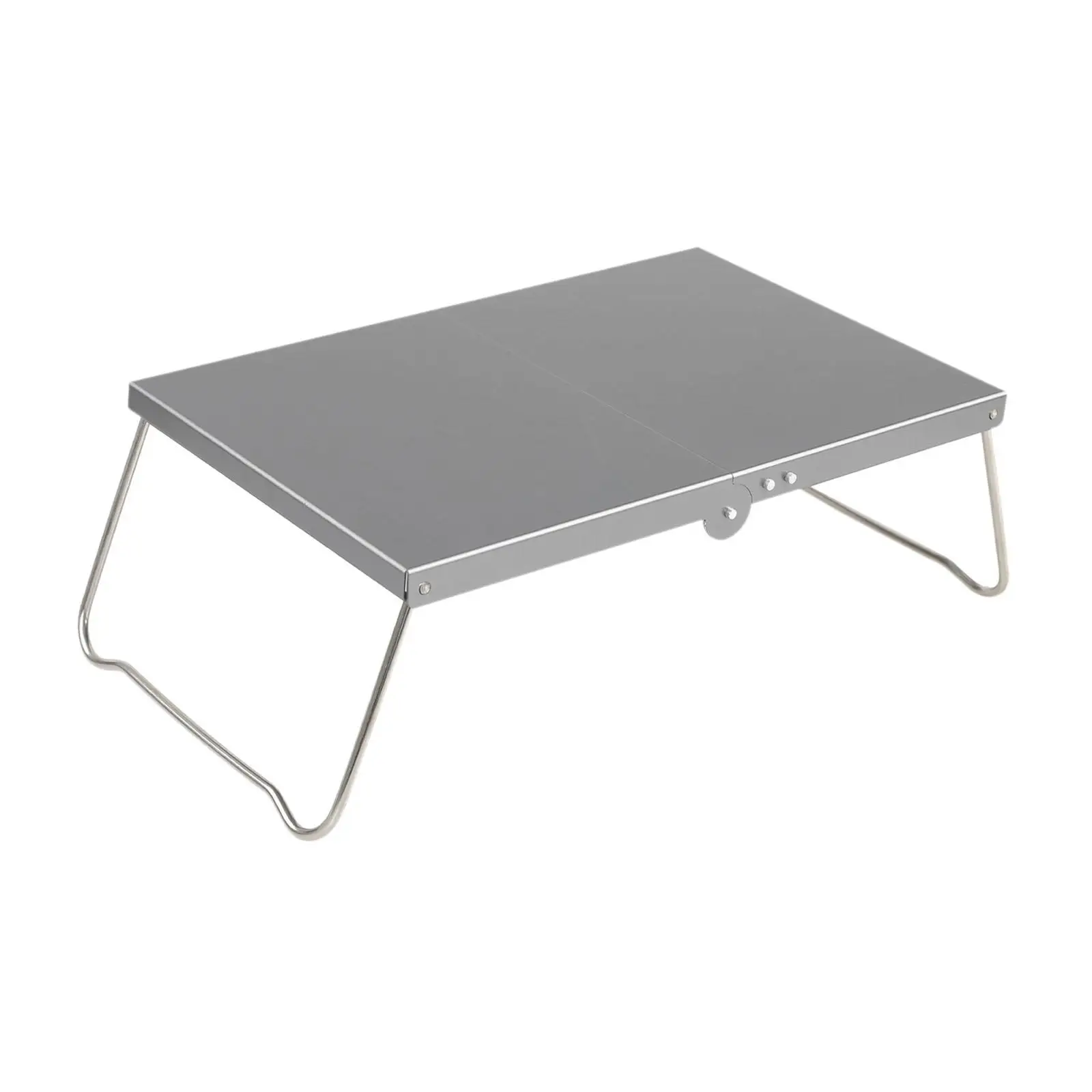 Camping Folding Table Stable Aluminum Alloy for Hiking Backpacking Barbecue