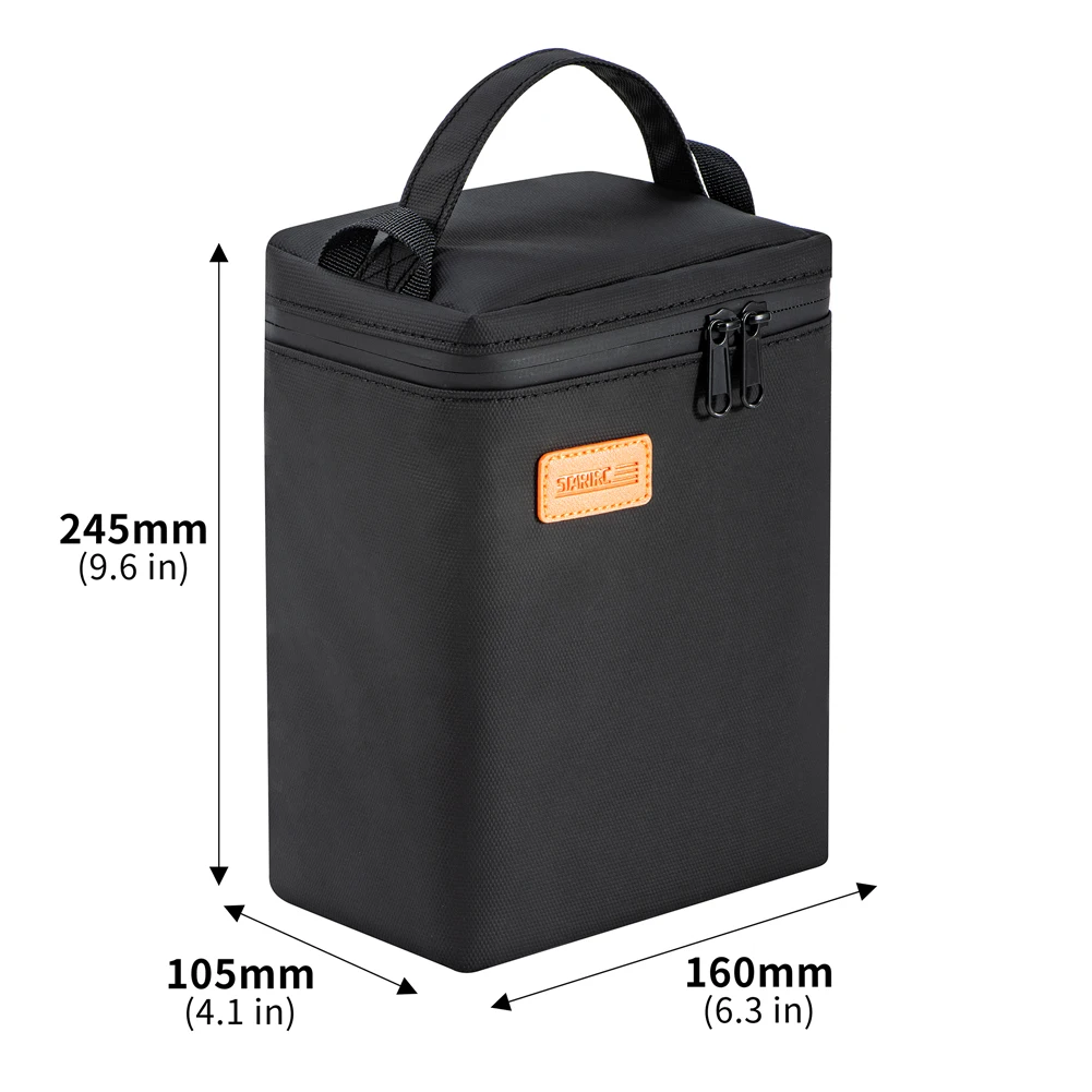 Sac chauffe-batterie drone USB étanche noir compatible DJI Neo/Mini 3/4 Pro