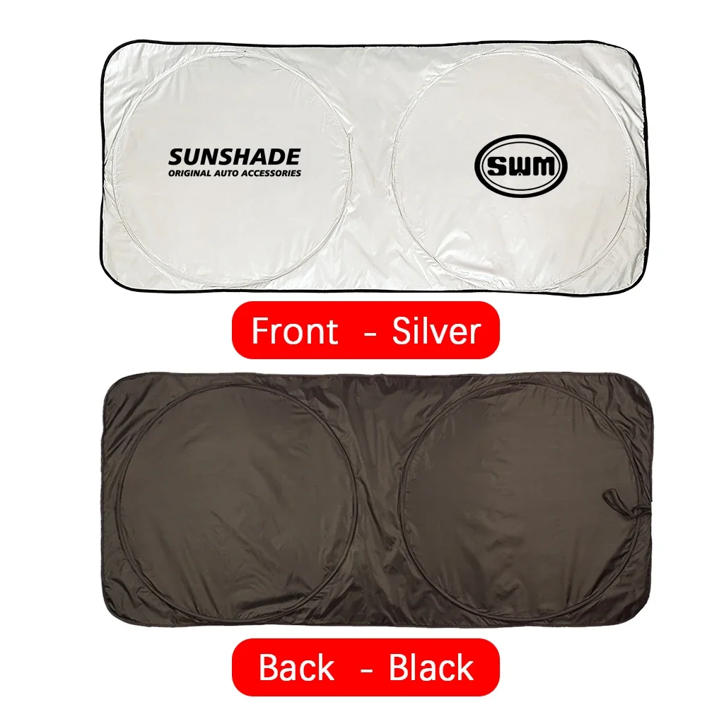 Car Windshield Sunshade Cover Heat Isolate Cover For SWM G01 G05 Swm X3 X7 EROE X2 G01F G03F Shineray SUV Accessories