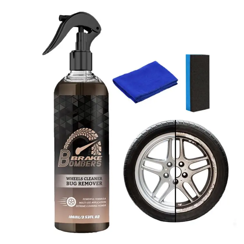 Brake Cleaner Spray Powerful Automotive Coating Spray For Wheel Professional Coating Spray For Remove Dust Easy To Apply Cleaner