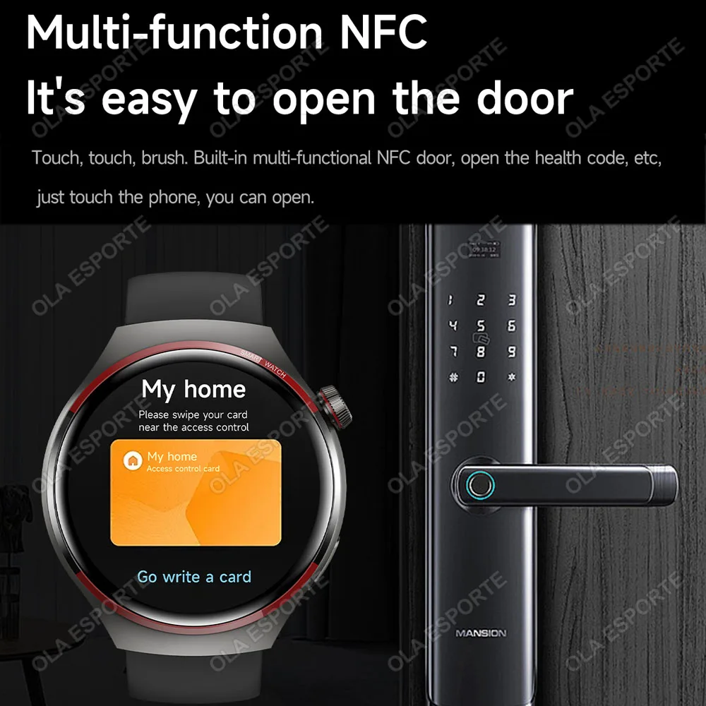 Smart Watch, Wireless Call/Dial, Multi Sport Mode, Multiple APP Reminder, Suitable for Every Friend, Compatible with IOS/Android