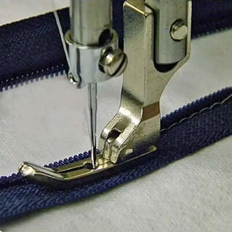 #T36N Narrow Zipper Foot with Plastic Bottom Suitable for Most of Industrial Sewing Machine