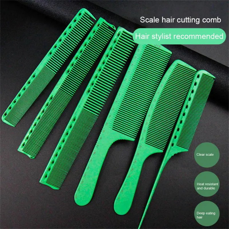 Innovative Professional Hair Comb High Temperature Resistance Comb Scaled Hair Comb Styling Comb Tool Scale Ruler High Quality