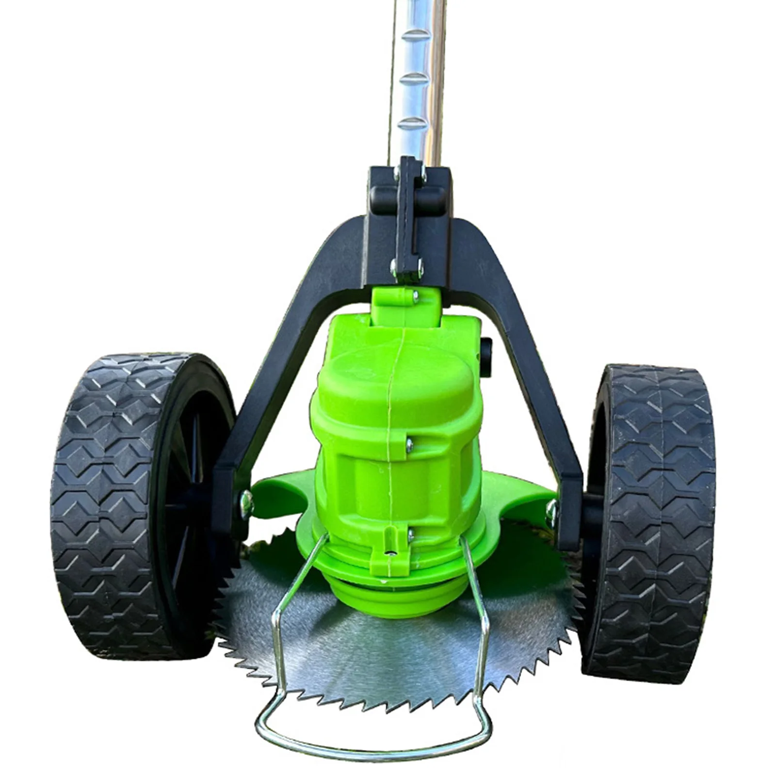 Grass Trimmer Support Wheel Sturdy Universal Auxiliary Walk behind for Weeding Trimmer Mower Grass Timmer Garden Auxiliary Tool