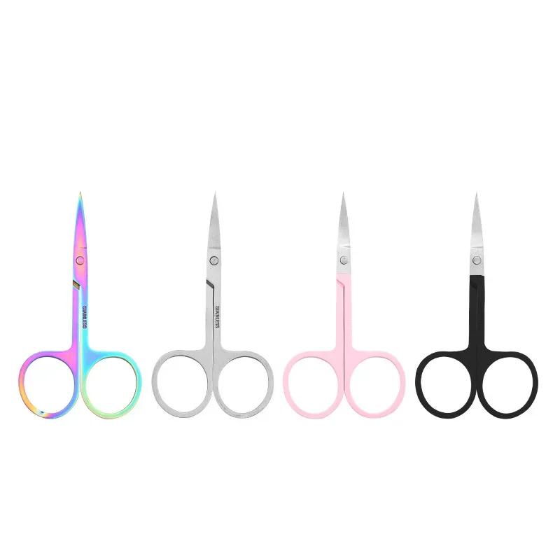 Stainless Steel Mini Scissors Eyebrow Trimmer Facial Hair Remover Manicure Tailor Sewing