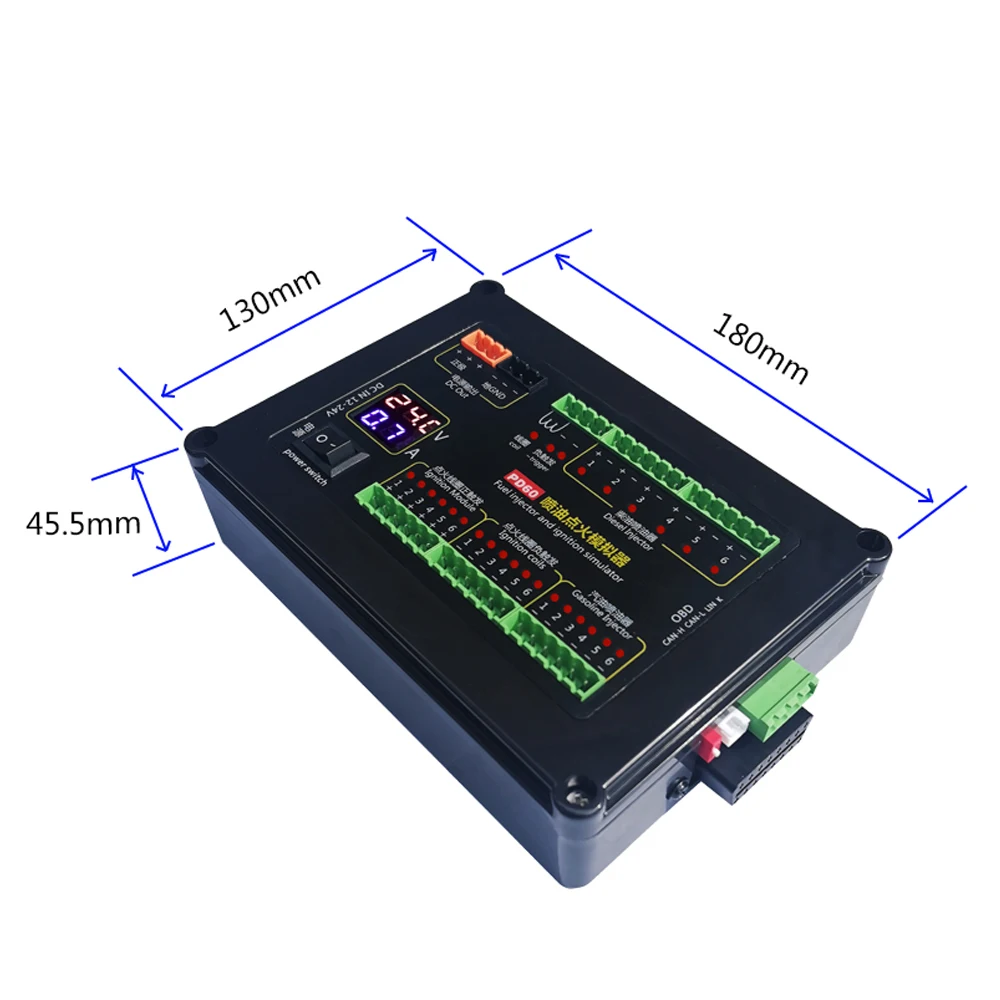 Fuel Injection Ignition Simulator PD60 ECU Maintenance Platform Test Equipment Tool for Gas-oline Diesel Vehicle Computer Board