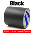 Black 10cm x 500cm