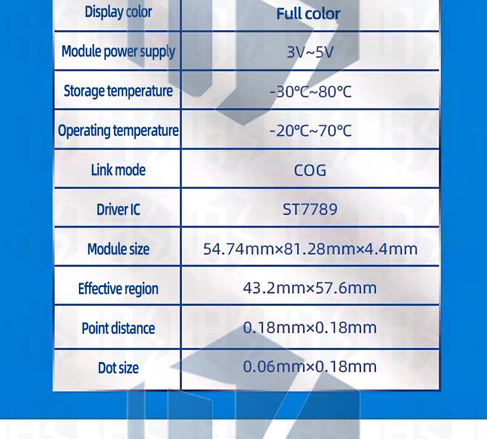 2,4/2,8/3,2/3,5 Zoll 240x320 320x480 SPI 2,4" TFT Serielles Port-Modul 5V/3,3V PCB-Adapter ST7789V/ST7796S LCD-Display für Arduino – Detail 14