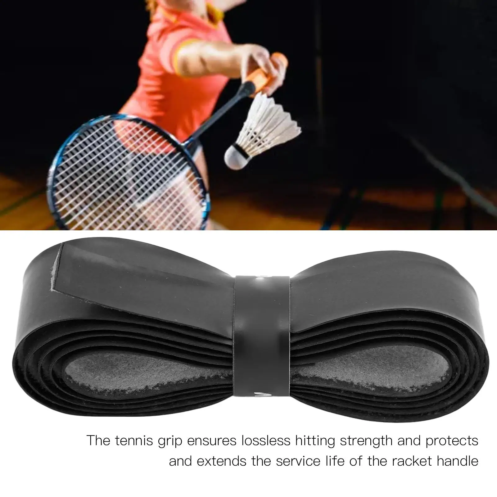 Comfortable Tennis & Badminton Racket Grips-for squash Handle Replacement for Enhanced Feel
