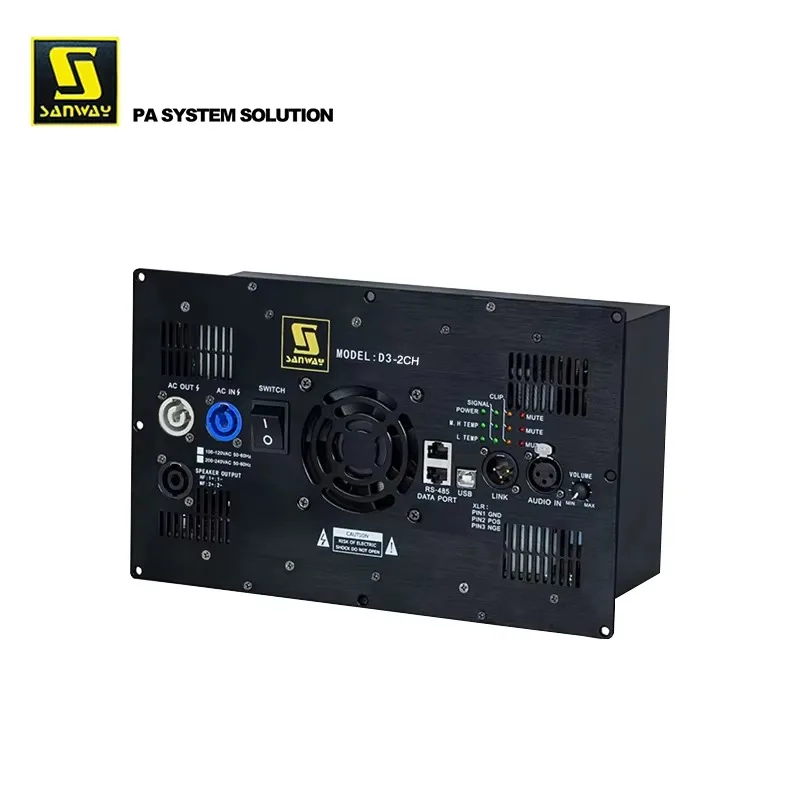 2채널 전문가용 DJ 파워 앰프 1채널당 1800W 내장 DSP 서브우퍼 오디오 플레이트 앰프 스테이지 음향 장비