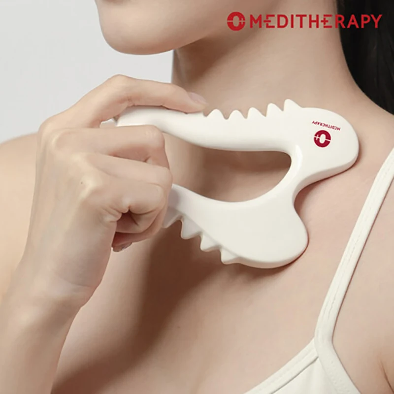 Ceramic Gua Sha board skin scraping tools face massager whole body carving Body Guasha, Body Massage Tool 5