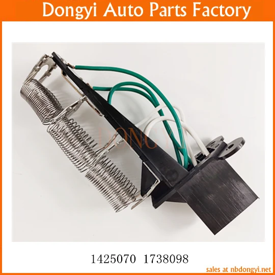 Auto Blower Motor Resistor 1425070 1738098