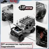 MN128 1/12 RC Car 4WD Jeep Model 2.4G Remote Control LED Light 4X4 Off Road 4WD Climbing RC Truck Electric Toy Car Gift for Boy 3