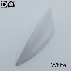 Universal 5D Shark Fin Car Antenna Signal Receiver - Sleek Design Enhancer (White)