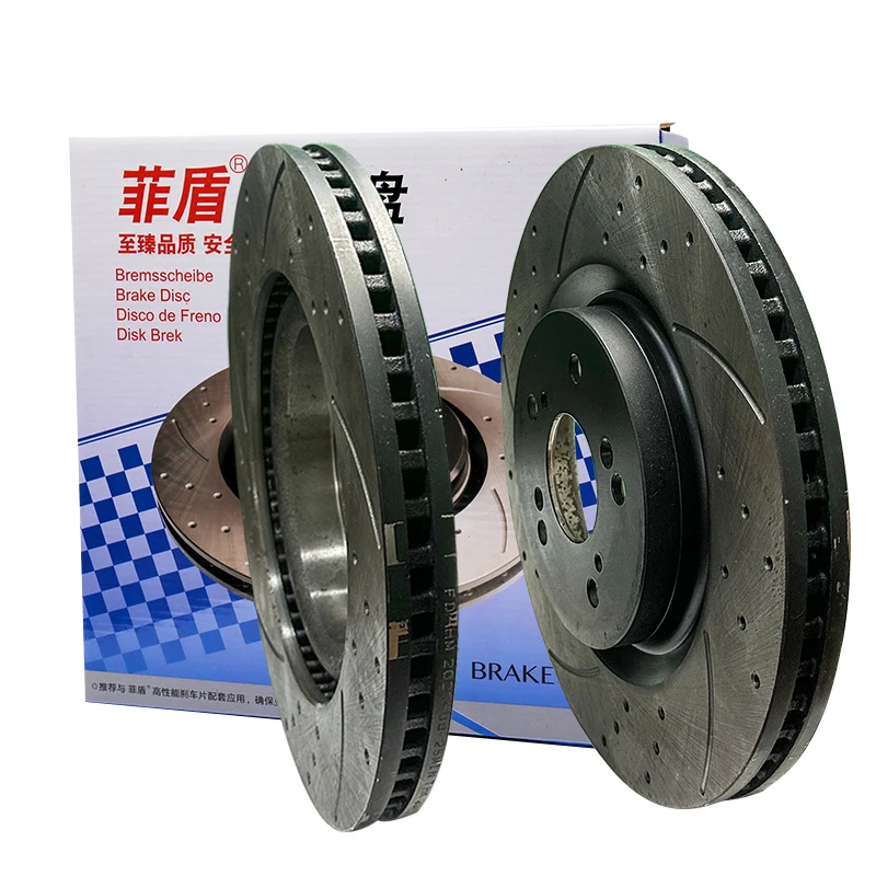 Brake Discs Resolve brake shaking Car Brake Rotors For Dongfeng 580 Aeolus Huge AX7 DF6 Fengon iX5 H30 Cross MPV T5 High-quality