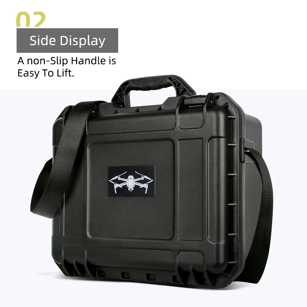 For DJI Neo N3 Flight Goggles Shock Absorption Case Outdoor Travel Carrying Suitcase Dust-proof Anti-scratch Drone Accessories