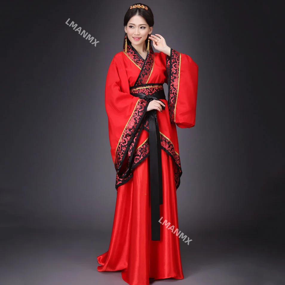Dance dress chinese traditional costumes women dance costume male stage costume Hanfu National Chinese Dance Costume Men Ancient Cosplay Traditional Chinese Clothing Women Hanfu Clothes Lady Stage Dress