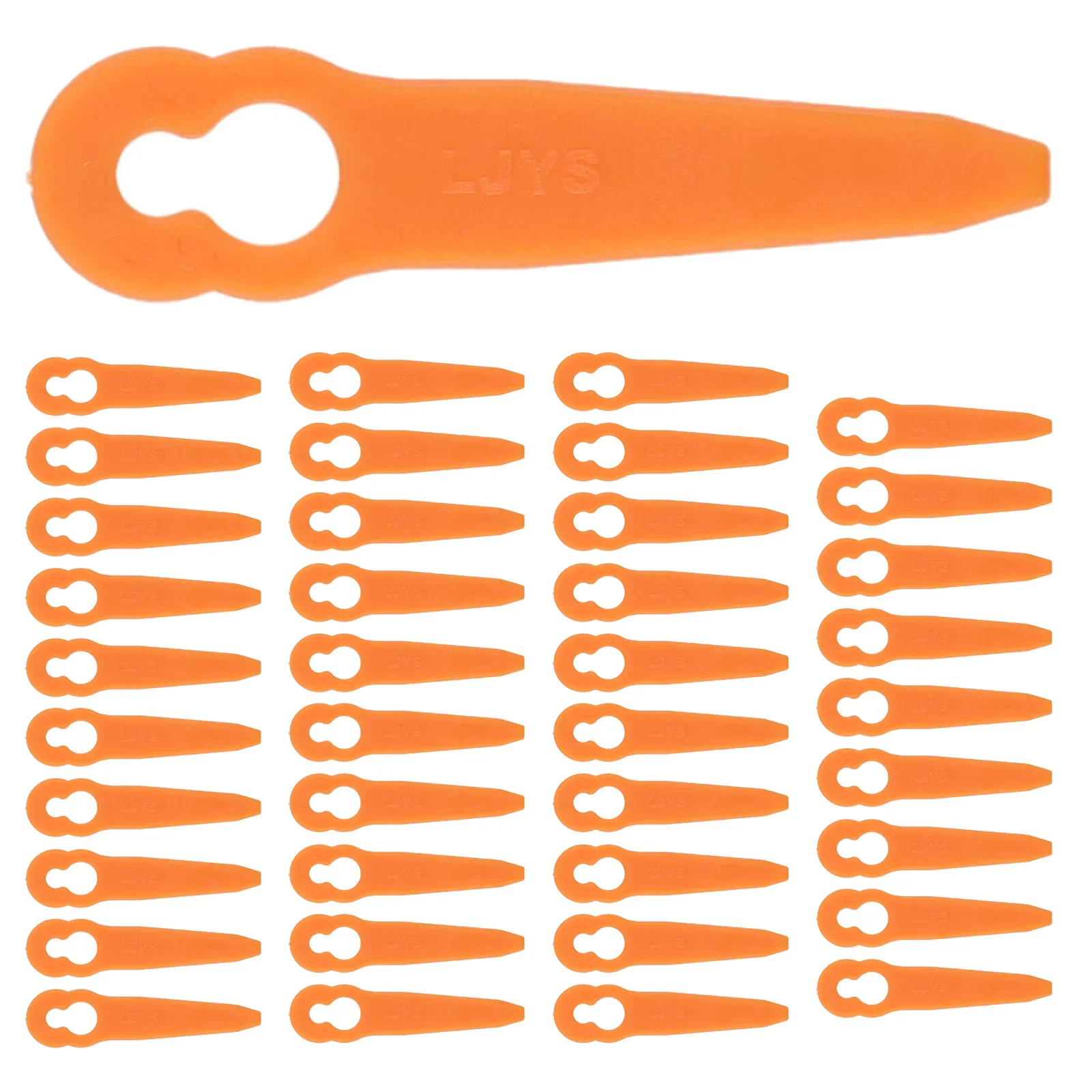 

40pcs/set Plastic Replacement Blades For STIHL FSA 45 Cordless Strimmer Grass Trimmer Knives Garden Power Tool Accessories