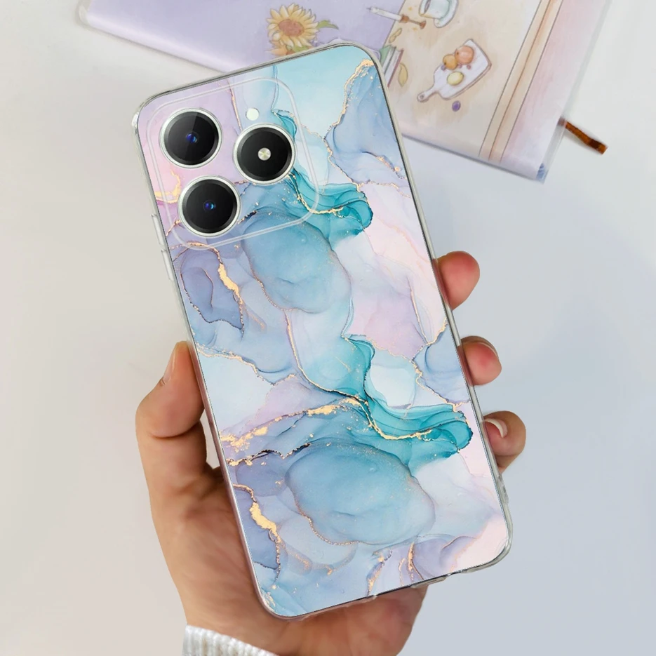 Cute Cat Cartoon Painted Soft Silicone Phone Case Cover