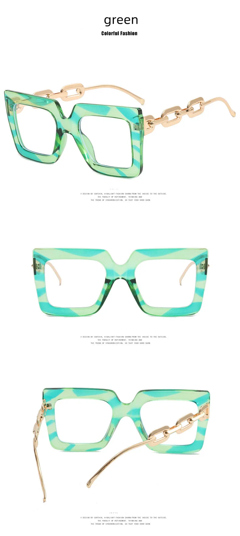 Quadratisches Rahmendesign, Legierung, Damen, Blaulichtfilter, Computer-Lesebrille mit photochromen Gläsern und Dioptrien +1,0 1,5 2,5 3,5 – Detail 7