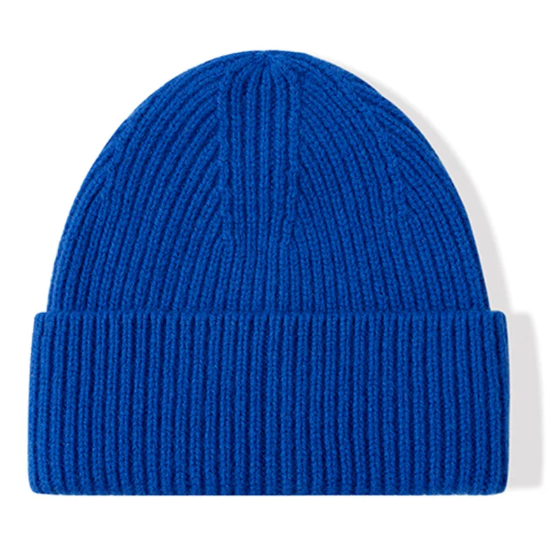 100% Merino Wool Winter Beanie Unisex Soft Knit Hat