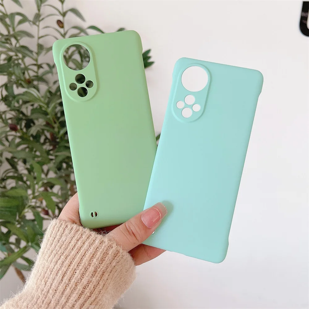 Capa de telemóvel mate cor de doce para huawei nova 9 e 8 pro_voghion.com