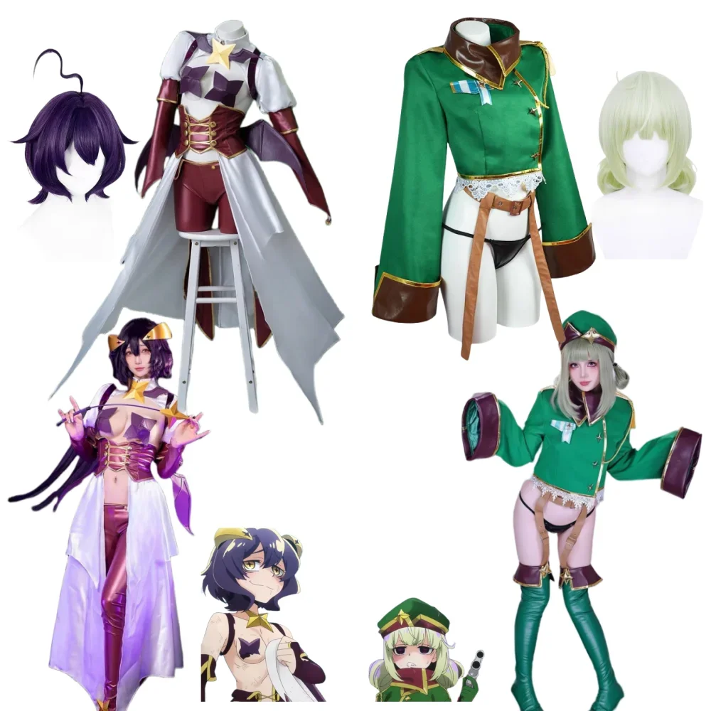 

Anime Hiiragi Utena Magia Bose Cosplay Gushing Over Magical Girls Costume Wig Araga Kiwi Sexy Cute Girl Combat Suit