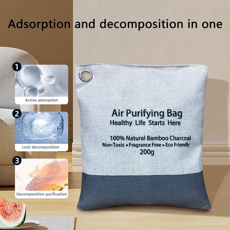 Natural Bamboo Charcoal Air Purifying Bags bamboo charcoal air purifier