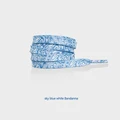 Sky blue white