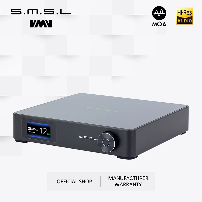 SMSL M400 - Premium Quality Desktop MQA DAC with Bluetooth 5