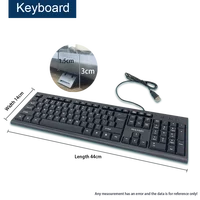 MANMU Office Wired Keyboard Gaming High Quality Keyboard And Mouse Set Keyboard Gaming Setup - Image 3