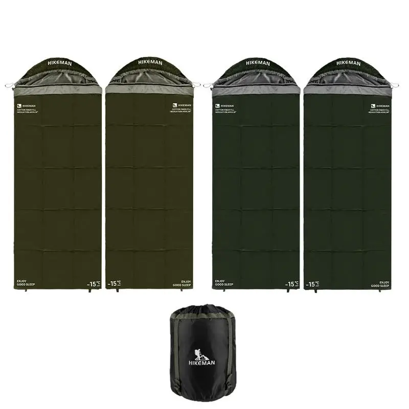 

Portable Sleeping Bag Outdoor Travel Camping Backpacking Hiking Envelope Warm Sleeping Bag Waterproof