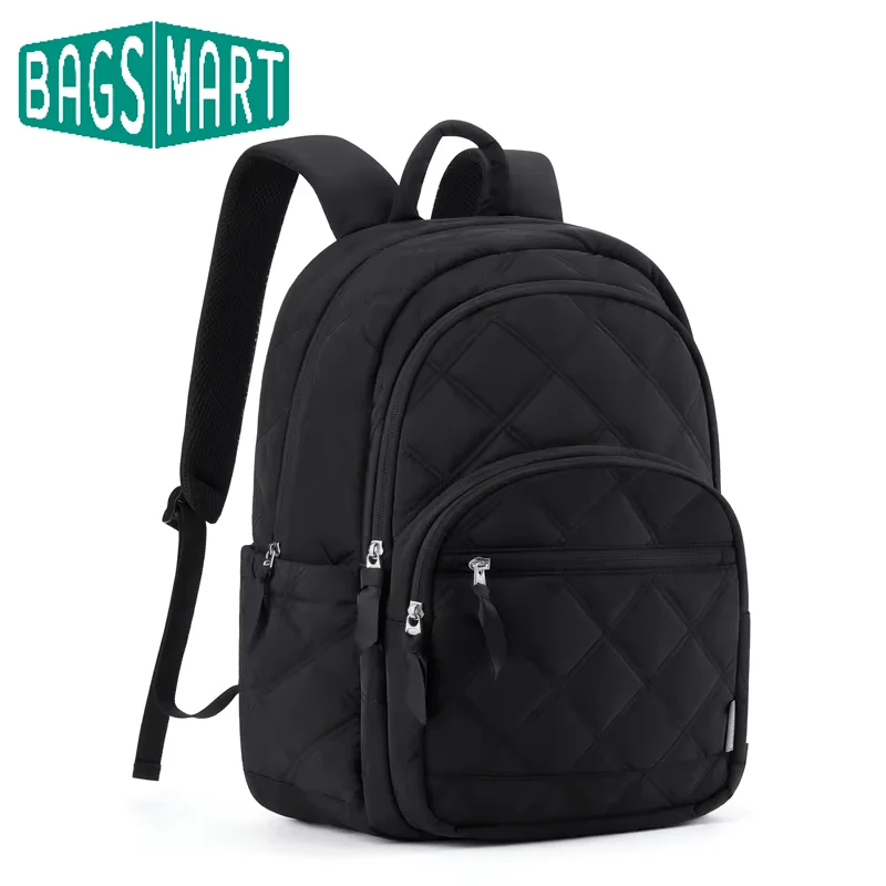 BAGSMART Girl School Backpack High Capacity Fashionable College Backpack for Women 15.6" Laptop Bag Cute Travel Book Bag