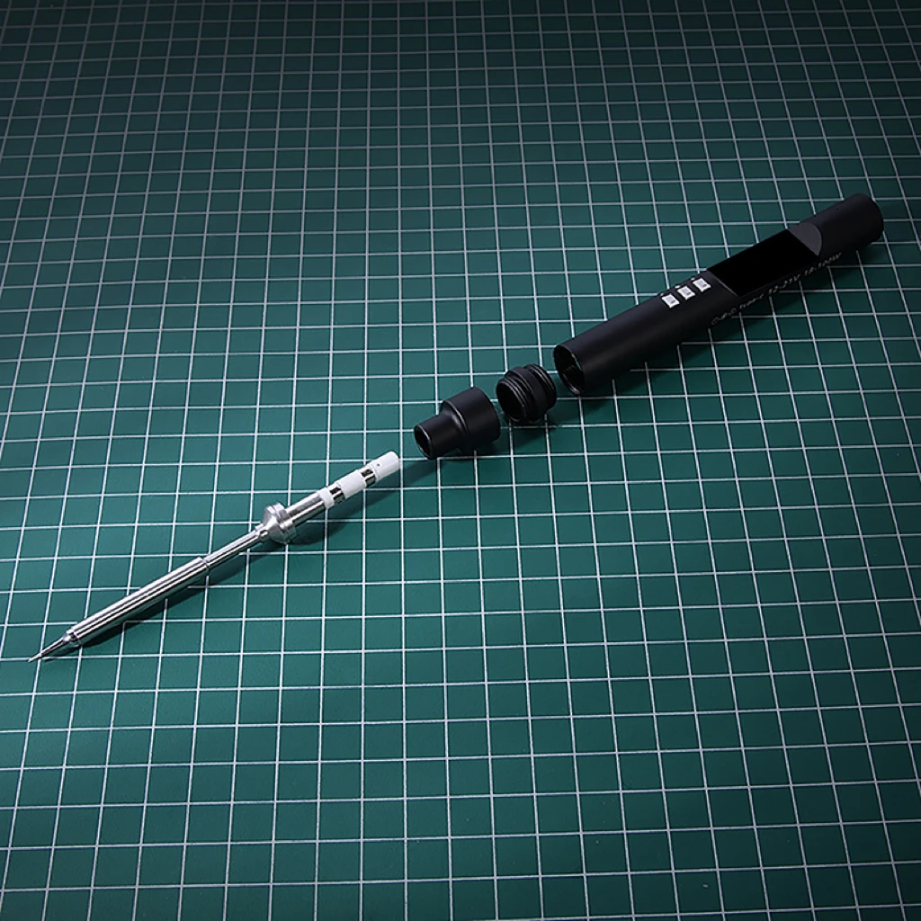 PTS200 PD3.0 100W Smart Soldering Iron ESP32 Open Source Support PD/QC Compatible with T12 TS101 PINE64 for RC Repair DIY Tool 5