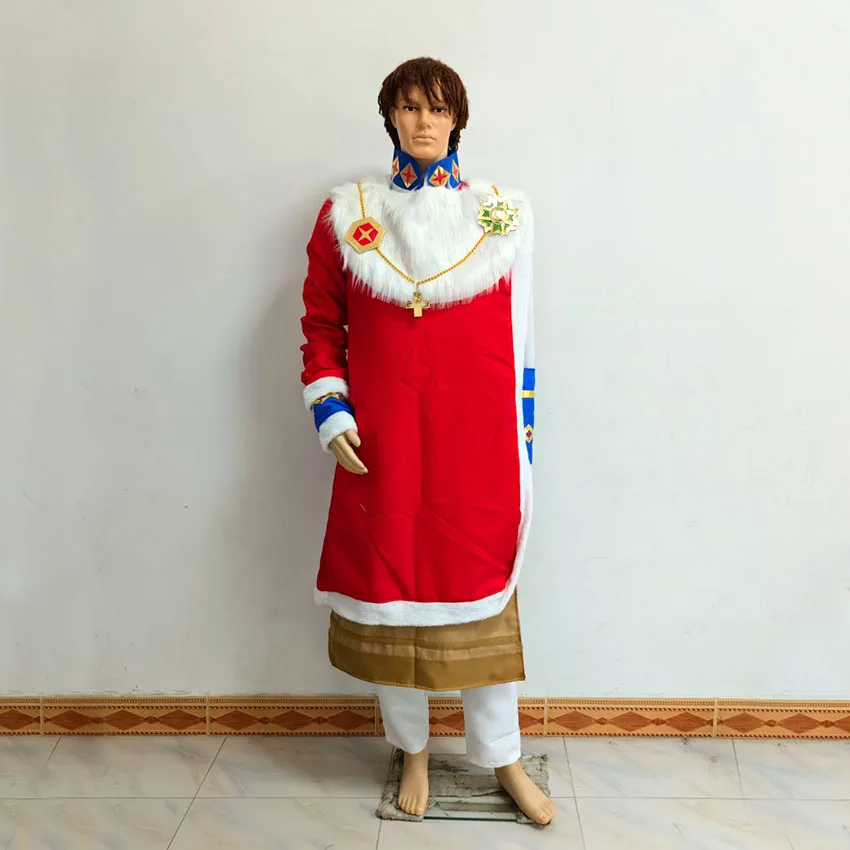

Julius NovaChrono Cosplay Cos Uniform Christmas Halloween Costume Party Suit Customize Any Size