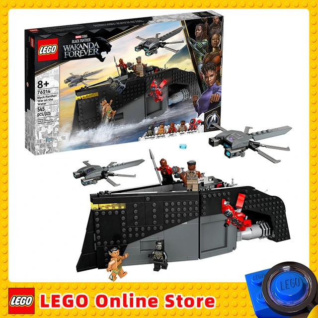 LEGO Marvel Black Panther: Wakanda Forever War on the Water 76214 Building  Toy Set