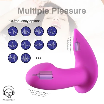 Remote Vibrator Vaginal G Spot Massager Clit Nipper Stimulator Vibrating Egg Wearable Butterfly Panties Sex Toy For Women Dildo 3
