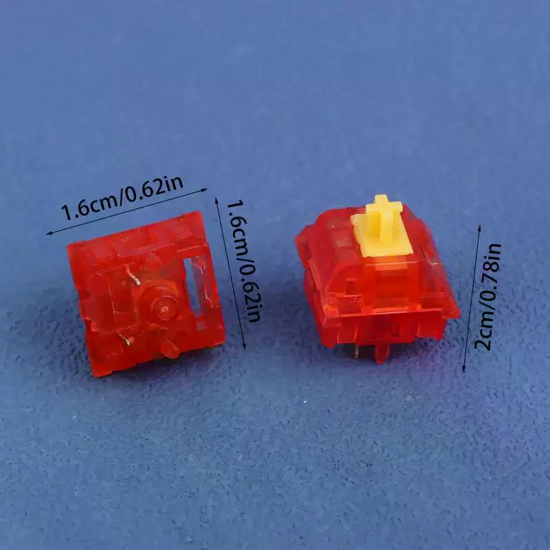 5PCS Y2 스위치 선형 HIFI 32g 40g 48g 53g RGB 기계식 게임용 키보드 사무실 윤활 PC 액세서리