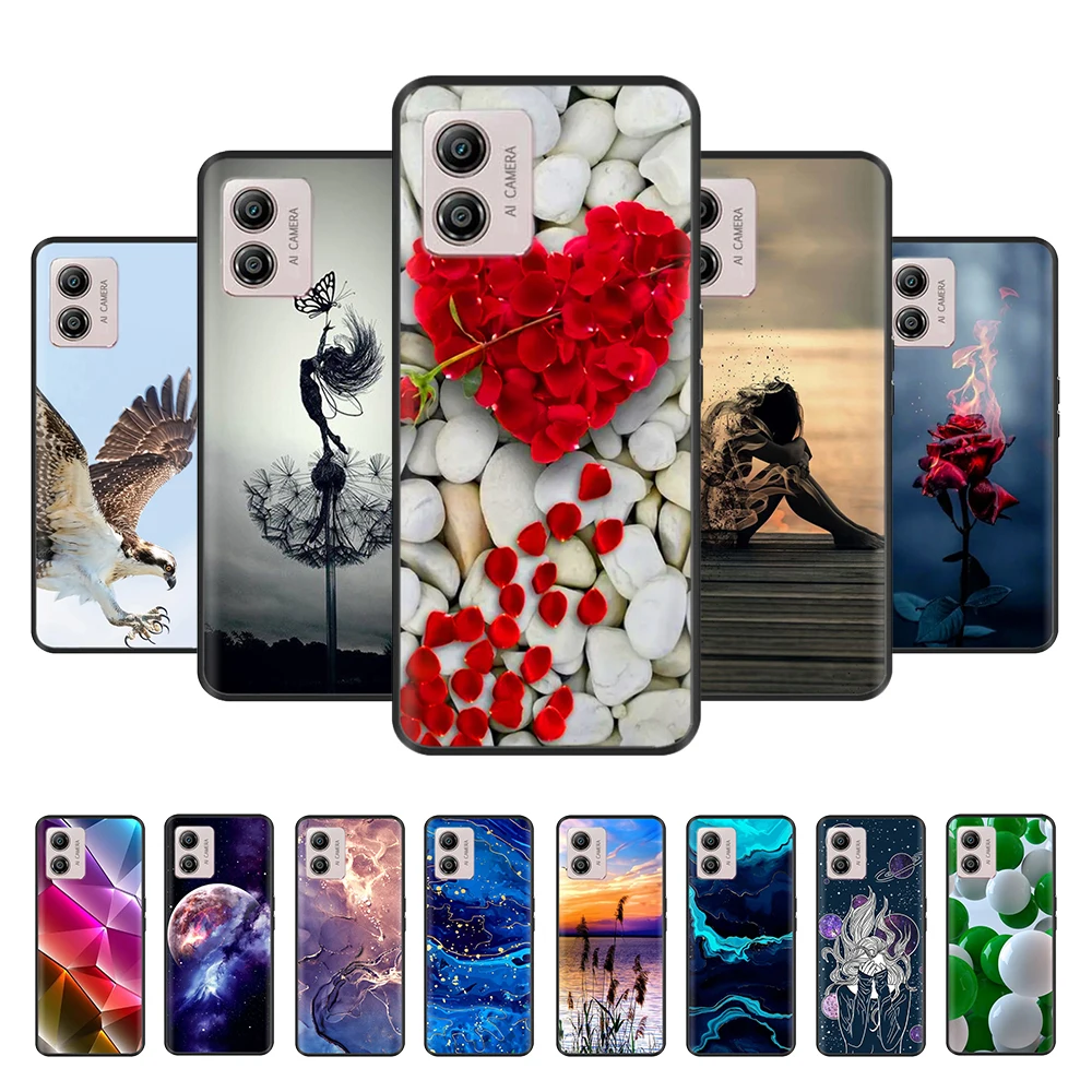 Per Motorola Moto E13 Custodia Cover Motoe13 Coque Paraurti Posteriore Antiurto Custodia Morbida In Tpu Per Motorola Moto E13 E 13 6.5 "Fundas
