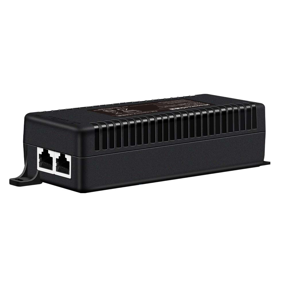Hisource 15W 30W 60W 90W Gigabit POE Injector IEEE802.3AF/AT/BT PoE Adapter for IP Camera Wierless AP