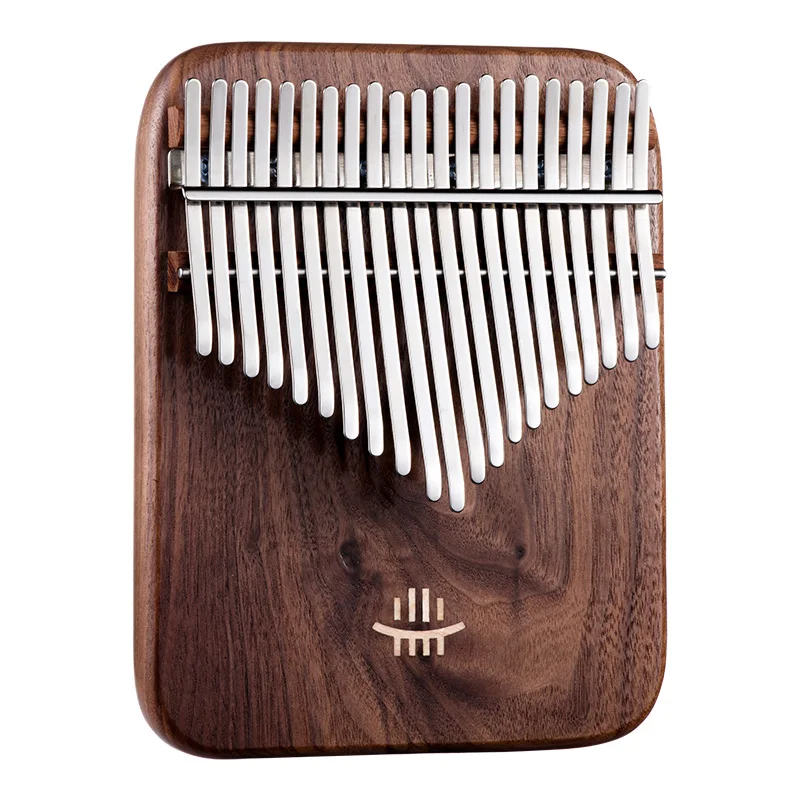 

17 21 Keys Kalimba Black Walnut Sloped Flat Board Thumb Piano Profession Musical Instruments Gift Voiasin Class A with Carry Box
