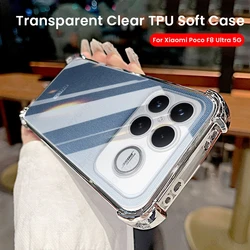 Cover in TPU Trasparente di Lusso con Bumper Antiurto