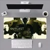 Horry Game The Outlast Trials Mouse Pad Computer Laptop Gaming Office Wrist Guard Non Slip Keyboard Pad 2