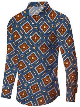 Spring/Summer Men's Fashion Casual Long Sleeve Shirt Comfortable New Style 2025 3