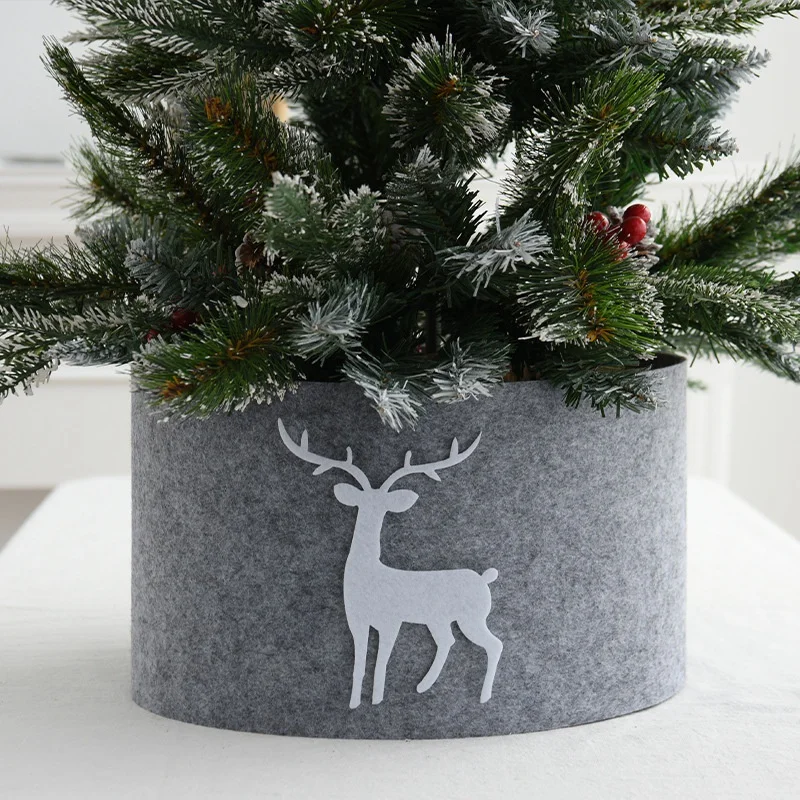 Tree Stand Christmas Tree Foot Cover Christmas Skirt For Under Trees Decoration Collar